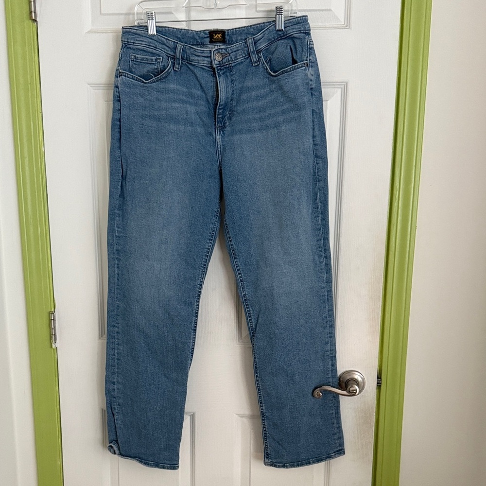 Lee Women's Classic Blue Straight Leg Jeans